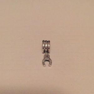 Horseshoe pandora charm